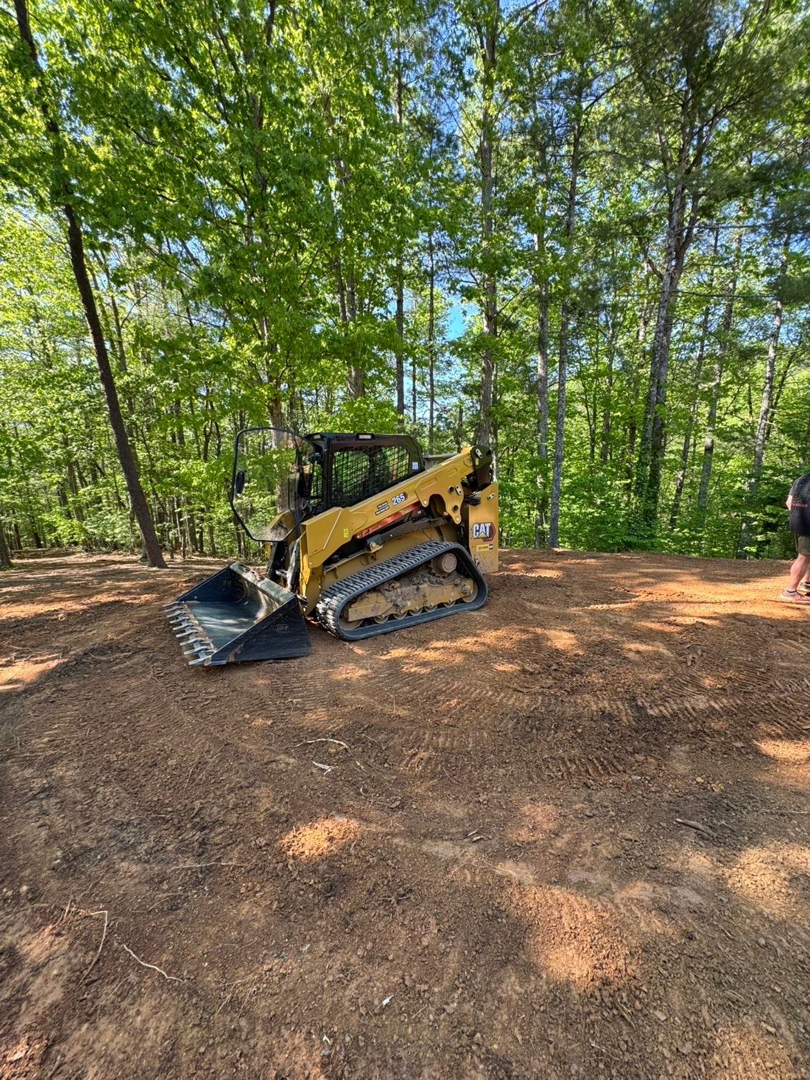 Site Prep Skid Steer Setup